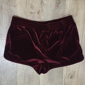 Velor Bootie Shorts